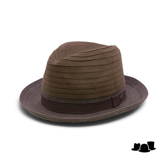 bailey trilby 2 tones evander bruin en groen