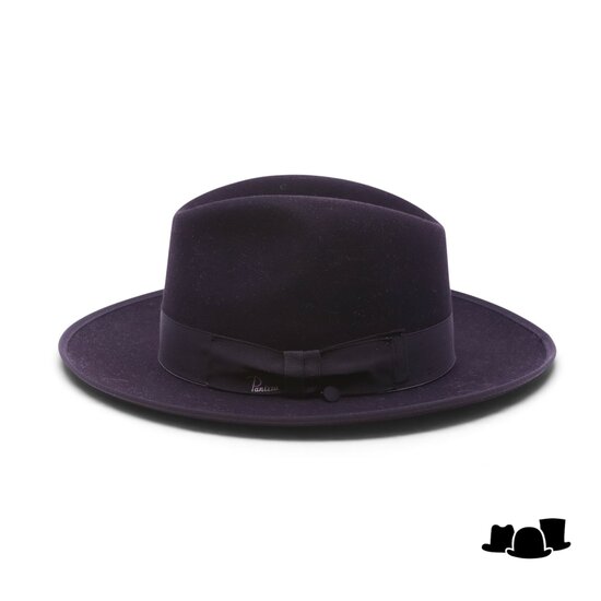 panizza fedora napoli premium wolvilt zwart