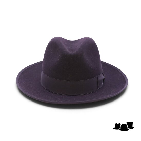panizza fedora napoli premium wolvilt zwart