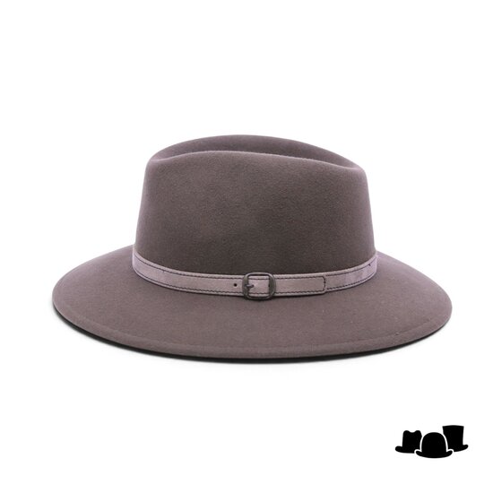 mayser traveller fedora rico wolvilt taupe bruin