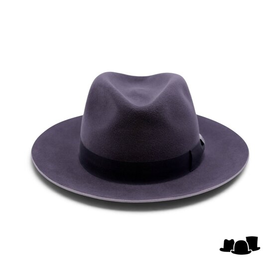 jos van dijck fedora pico haarvilt grey asfalto