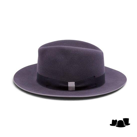 jos van dijck fedora pico haarvilt grey asfalto