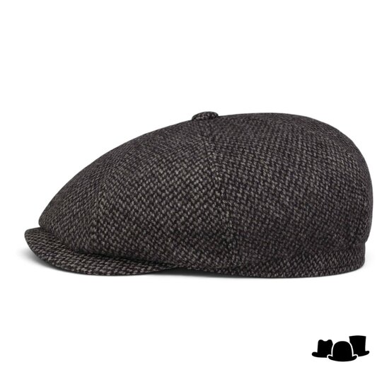stetson newswboy cap hatteras wol shades of grey