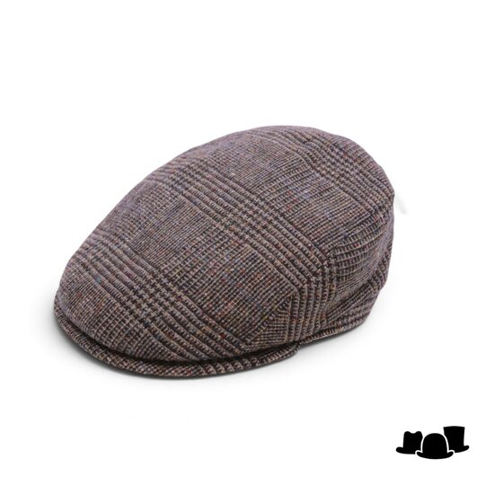 city sport ivy pet 92 donegal tweed blok ruit beige spikkel multi 