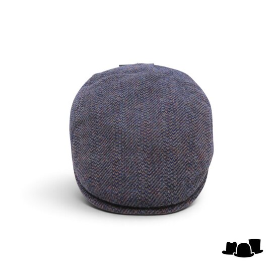 city sport ivy pet 92 scheerwol visgraat fantasie blauw
