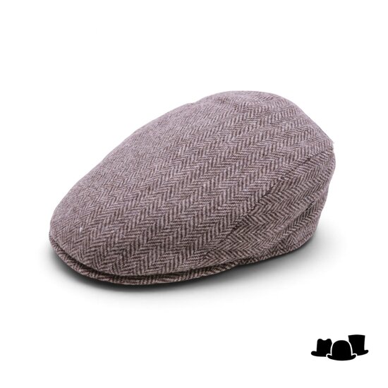 city sport ivy pet 92 merinowol visgraat taupe