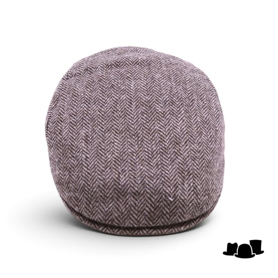 city sport ivy pet 92 merinowol visgraat taupe