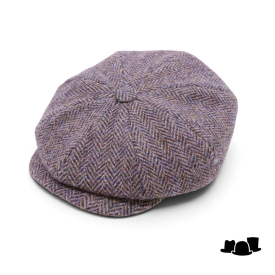 city sport ballonpet 121 harris tweed visgraat taupe