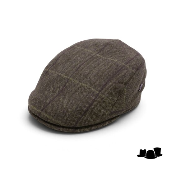 city sport ivy pet 92 british tweed ruit groen bruin