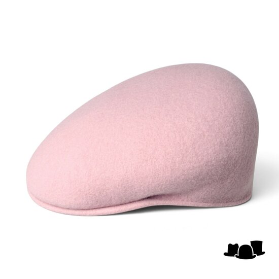 kangol flatcap 504 wool ballerina pink