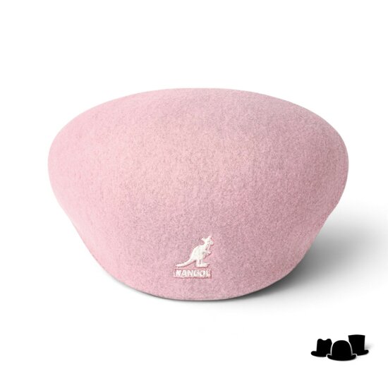 kangol flatcap 504 wool ballerina pink