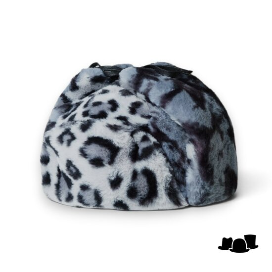 kangol pilotenmuts wild fur trapper moonstruck grey