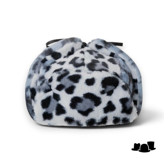 kangol pilotenmuts wild fur trapper moonstruck grey