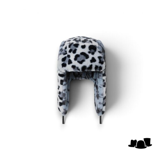 kangol pilotenmuts wild fur trapper moonstruck grey