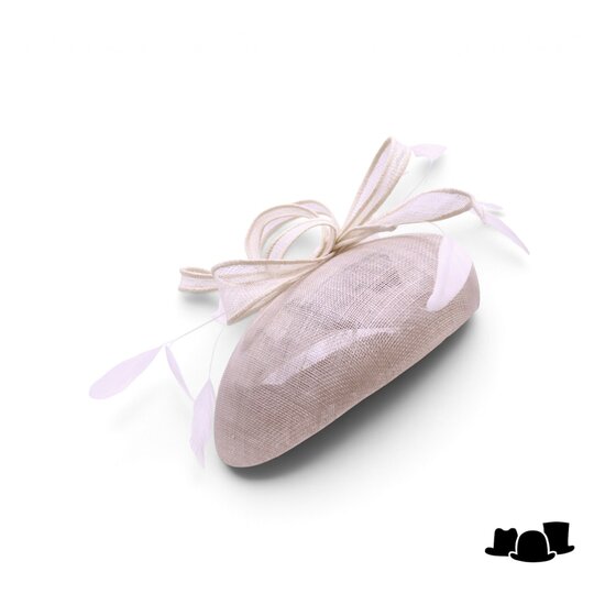eigen atelier fascinator dopje offwhite
