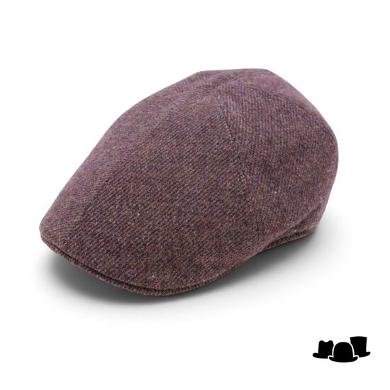 jos van dijck ivy pet sixpanel wol gemeleerd bruin