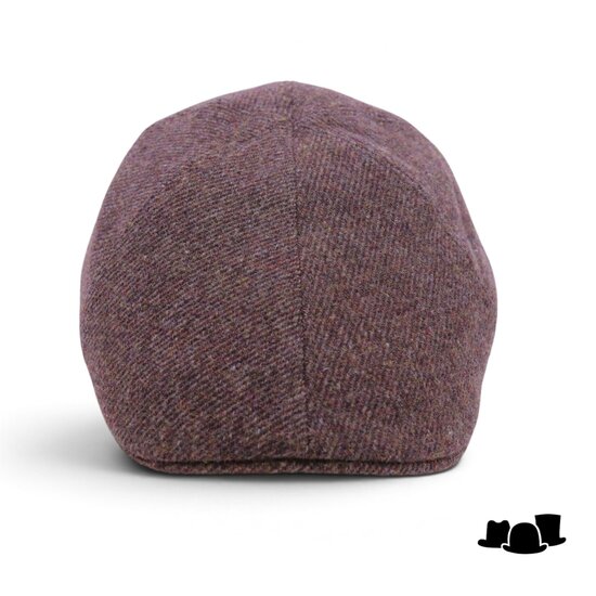 jos van dijck ivy pet sixpanel wol gemeleerd bruin