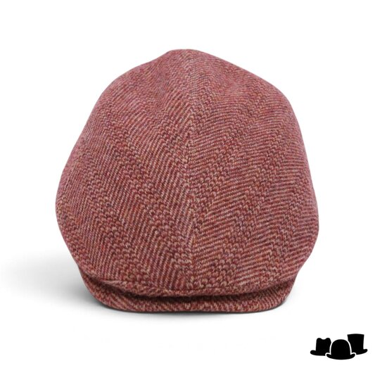 alfonso deste ivy pet berlino scheerwol nubuck visgraat fantasie berry