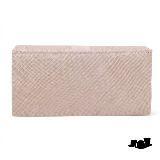 maddox bespoke korte handtas sinamay en satijn champagne