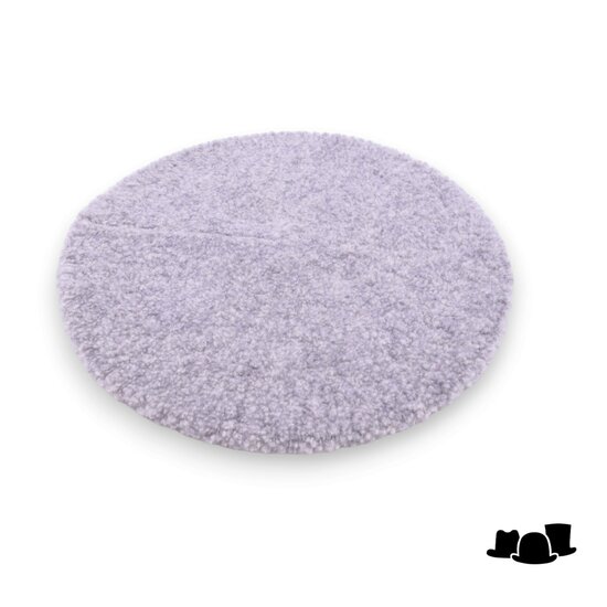 seeberger baret wol teddy light grey