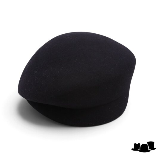 seeberger dopje vouw wolvilt black