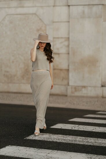 julieanna bolero wolvilt soft beige