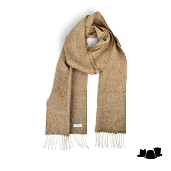 mcnutt of donegal irish wool scarf visgraat mead