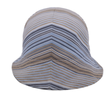 kangol bucket hat mix master polyester blue gold