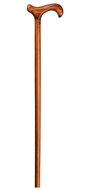 gastrock wandelstok derby flamed cognac bruin