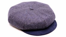 portaluri dames volumineuze ballonpet alis wolmix golfjes blauw