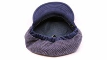 portaluri dames volumineuze ballonpet alis wolmix golfjes blauw