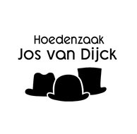 jos van dijck ivy pet split linnen mix donkerblauw multicolor