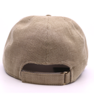 portaluri baseball cap zomer linnen katoen beige