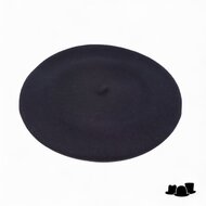 elosegui alpino baret merino wolvilt nero zwart