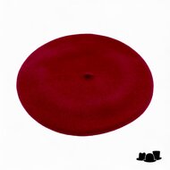 elosegui alpino baret merino wolvilt wijn rood