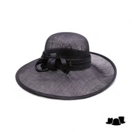 seeberger gelegenheidshoed strik sinamay black