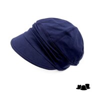 seeberger softcap basic katoen swallow blue