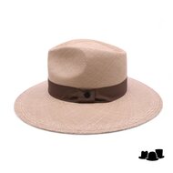 vintimilla fedora brede rand panama stone