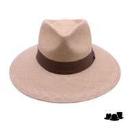 vintimilla fedora brede rand panama stone