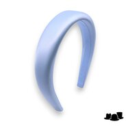 jos van dijck gewatteerde diadeem satijn light blue