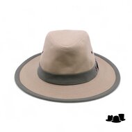 alfonso deste fedora katoen safari khaki olijf