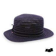 bedacht zomer cloche hoed seymour hennepmix black