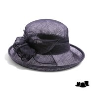 seeberger gelegenheidshoed marielle sinamay black