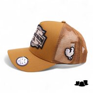 made in mato trucker cap rooster ochre