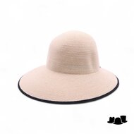 bedacht zomer flaphoed bella hennepmix beige