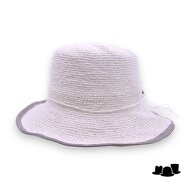 bedacht zomerhoed babbee crochet cellulosemix white