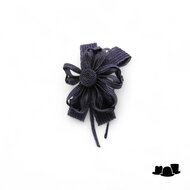bedacht fascinator bigod black