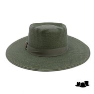 mayser matador astrid raffia bandstro groen