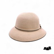bedacht zomer hoed aline cellulose beige