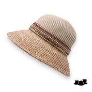seeberger zomerhoed katja cellulose en stro naturel